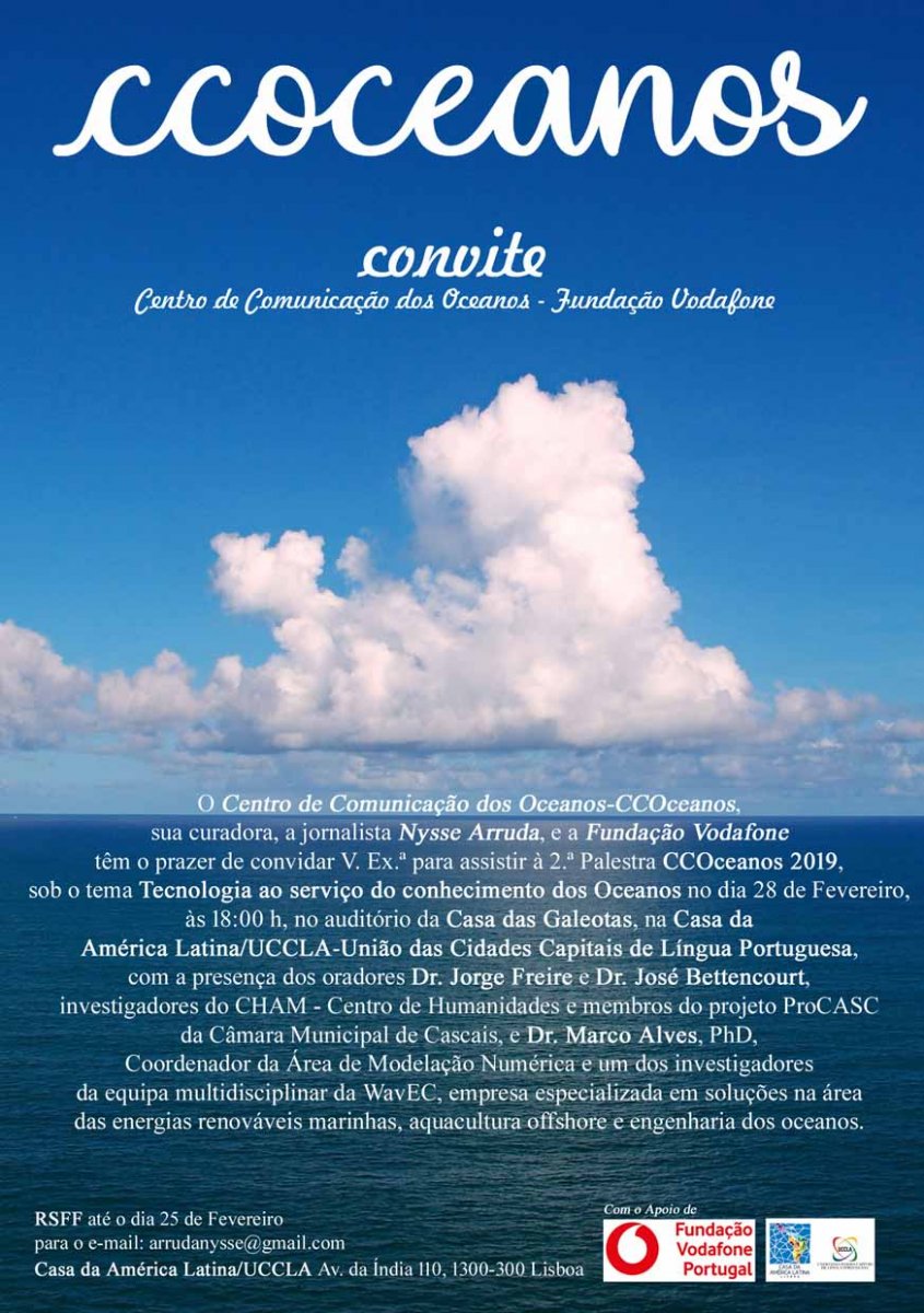 Palestra do Centro de Comunicação dos Oceanos
