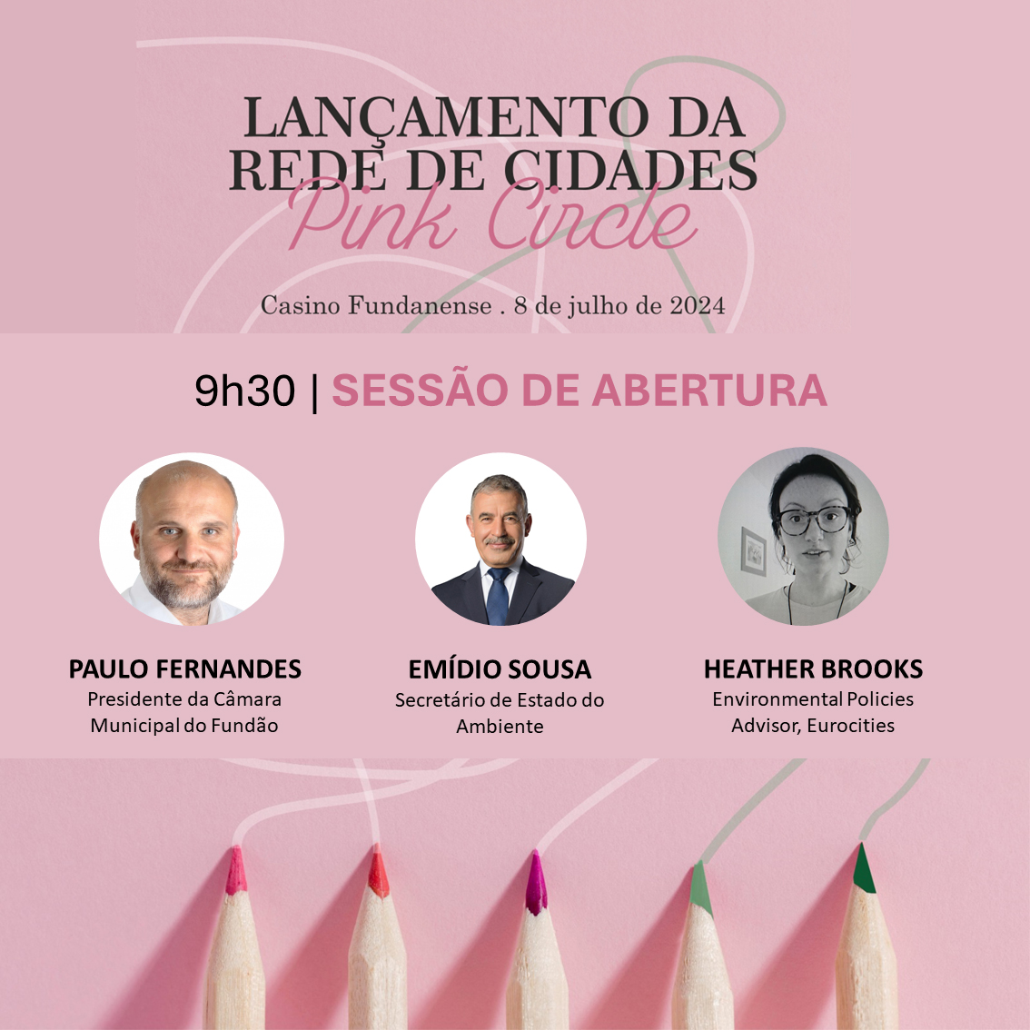 lançamento da Rede de Cidades Pink Circle - Abertura