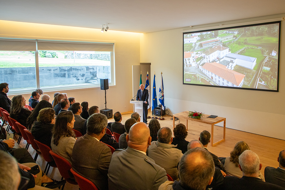 Inauguração do edifício do futuro Centro Interpretativo de Angra do Heroísmo