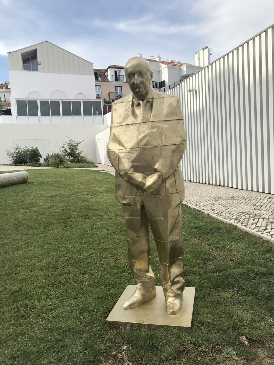 Apresentação da estátua de Eduardo Lourenço por Leonel Moura_5983