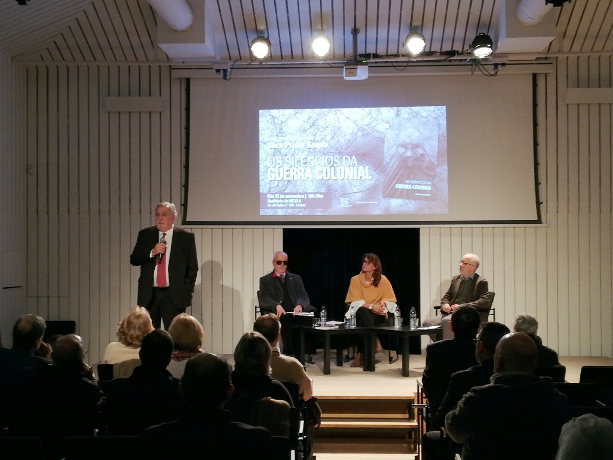 Apresentacao livro Os Silencios da Guerra Colonial de Sara Primo_184816