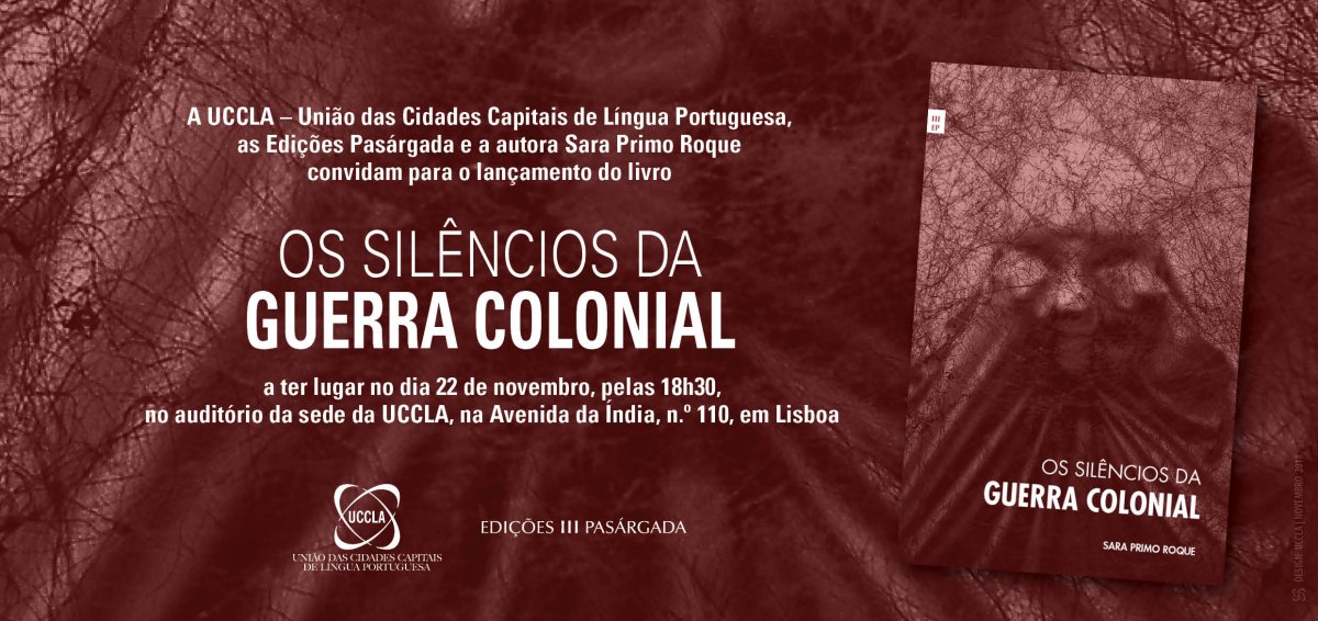 Livro “Os Silêncios da Guerra Colonial” de Sara Primo Roque