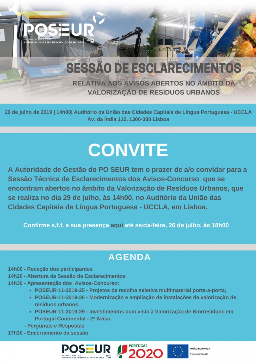 CONVITE Sessão de Esclarecimentos_Valorização de Residuos Urbanos