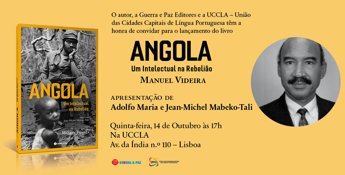 Convite - Lancamento livro de Manuel Videira