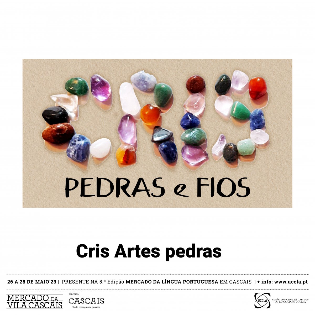 cris artes pedras_Presente no MLP em cascais 2023