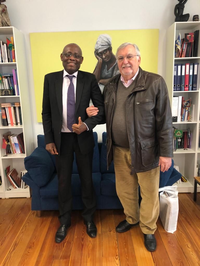 Encontro com Embaixador de São Tomé e Príncipe em Portugal e junto da CPLP2