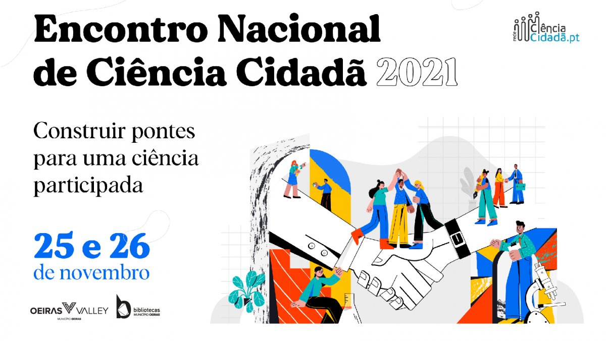 Oeiras-3.ª edição do Encontro Nacional de Ciência Cidadã 2021