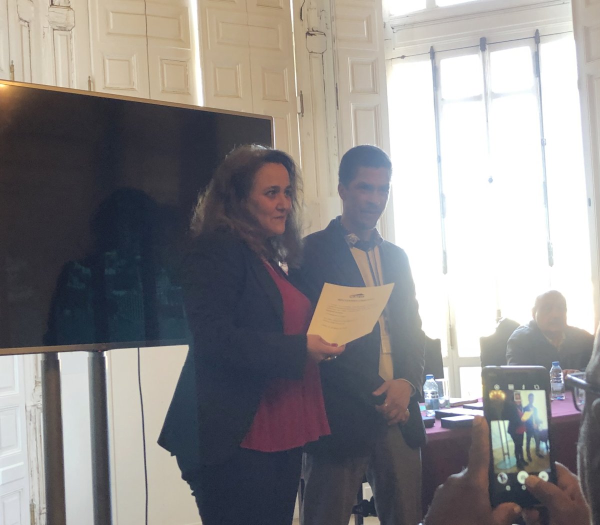 Entrega de galardao a Anabela Carvalho_1786