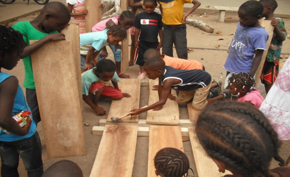Atividades aprendizagem em Sao Tome