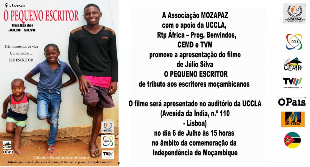 Projeção do filme “O pequeno escritor” na UCCLA