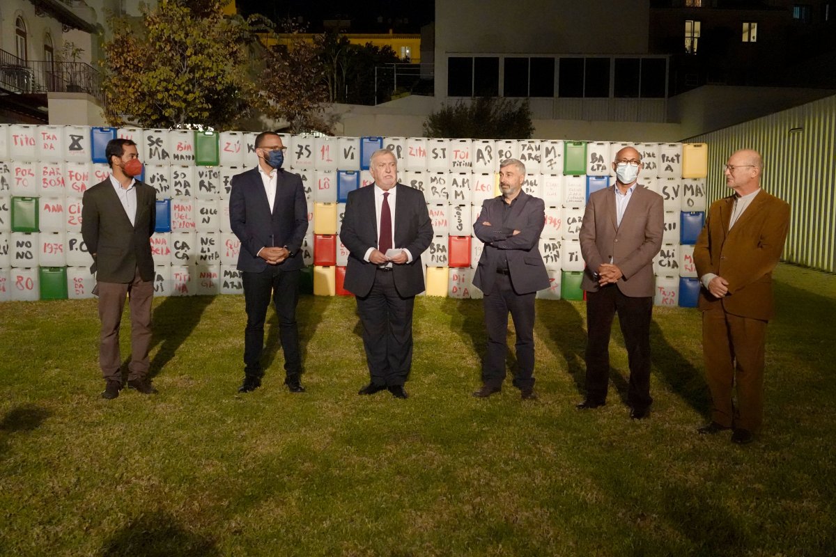 Inauguração da Exposição “de Dentro e Fora - Coletiva de Artistas de Cabo Verde” na UCCLA - 15 de Novembro_DSC05124
