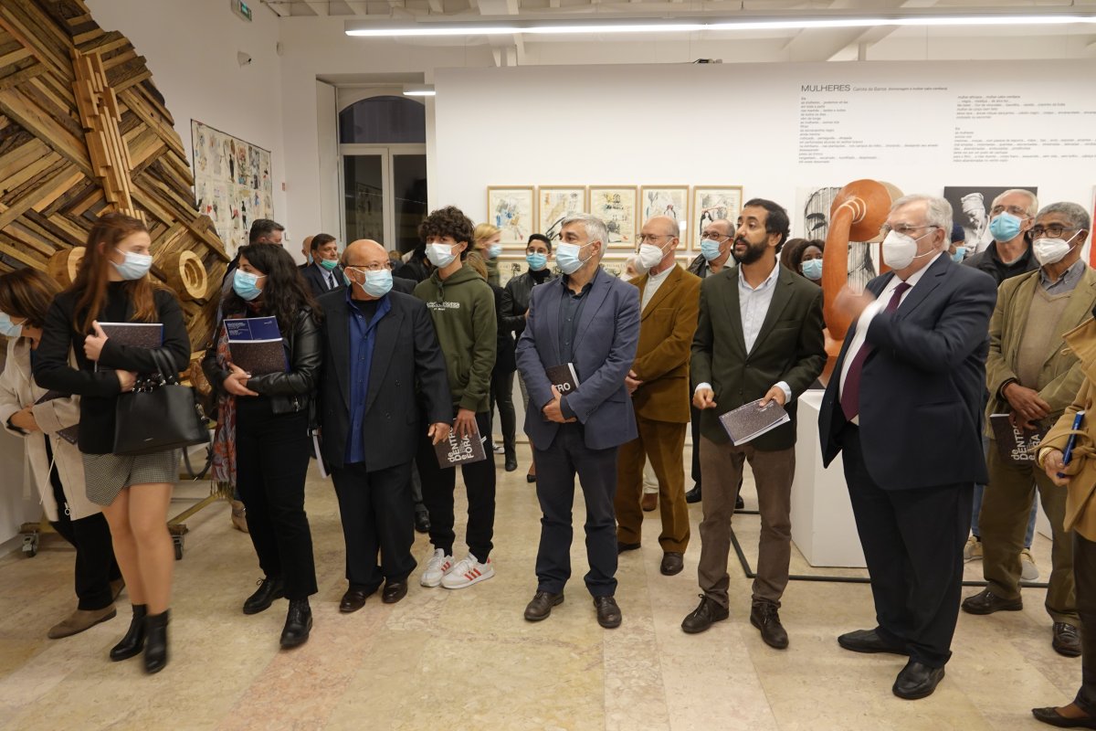 Inauguração da Exposição “de Dentro e Fora - Coletiva de Artistas de Cabo Verde” na UCCLA - 15 de Novembro_DSC05334
