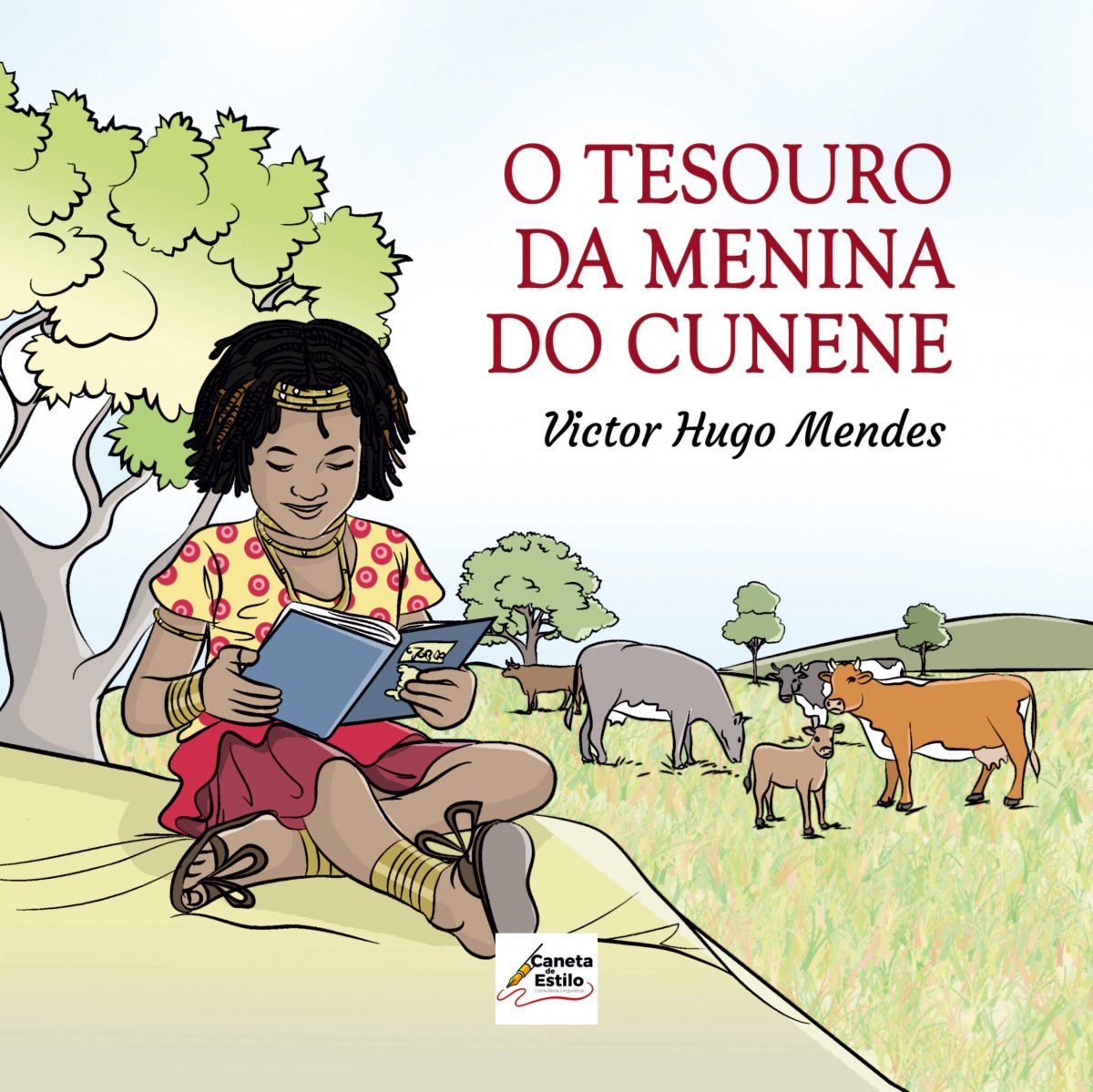 livro “O tesouro da menina do Cunene” de Victor Hugo Mendes