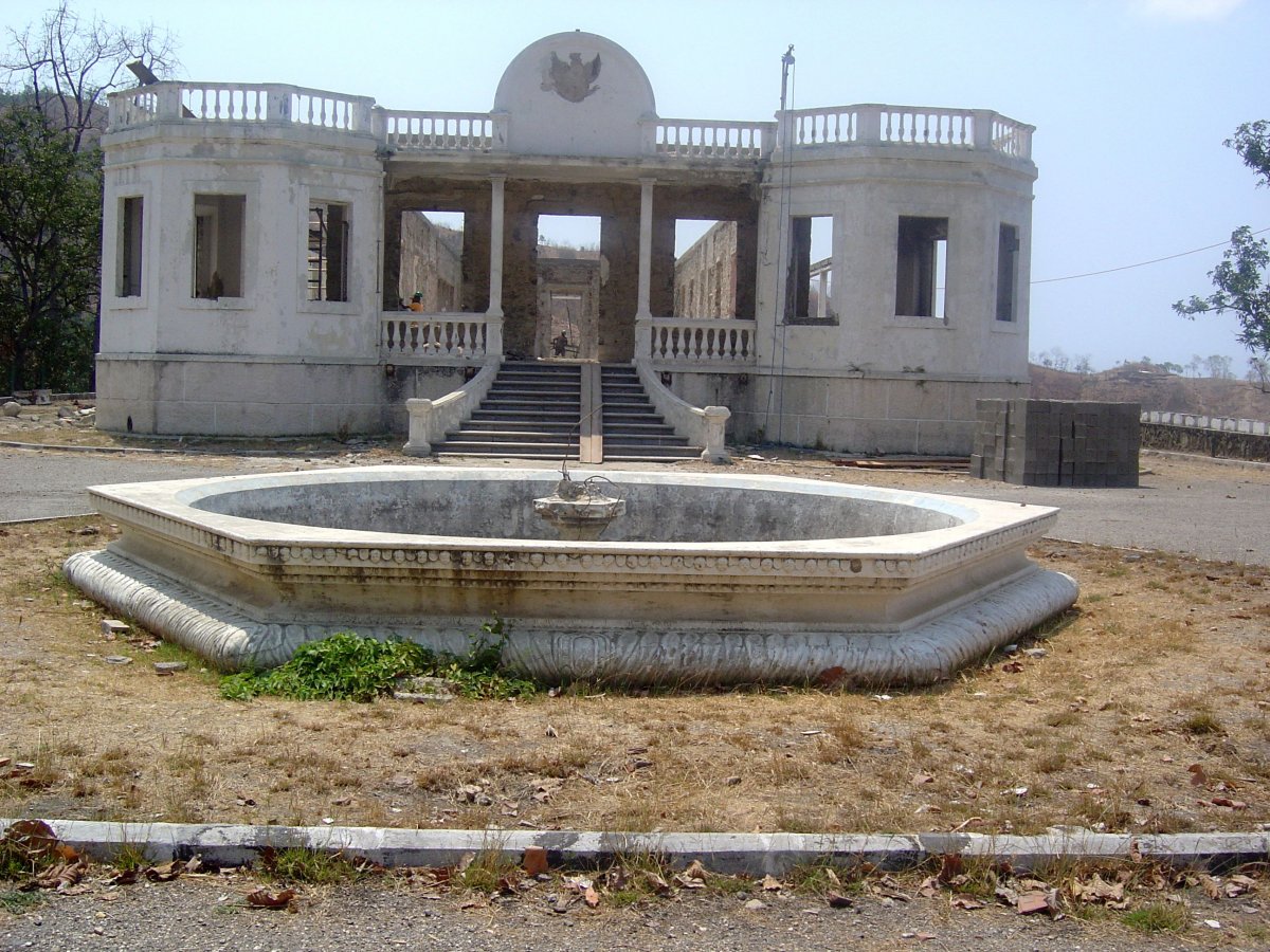 Palácio de Lahane - Antes da reconstrução