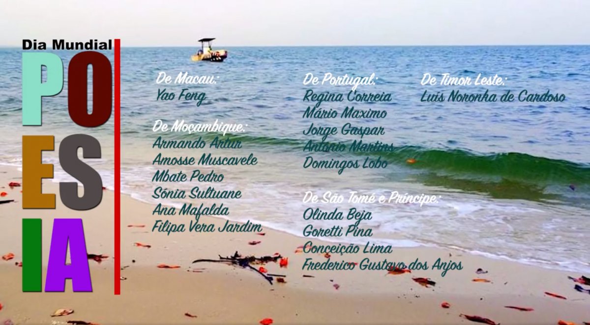 Dia Mundial da Poesia - Recital de Poesia Chão do Mar - Participacoes