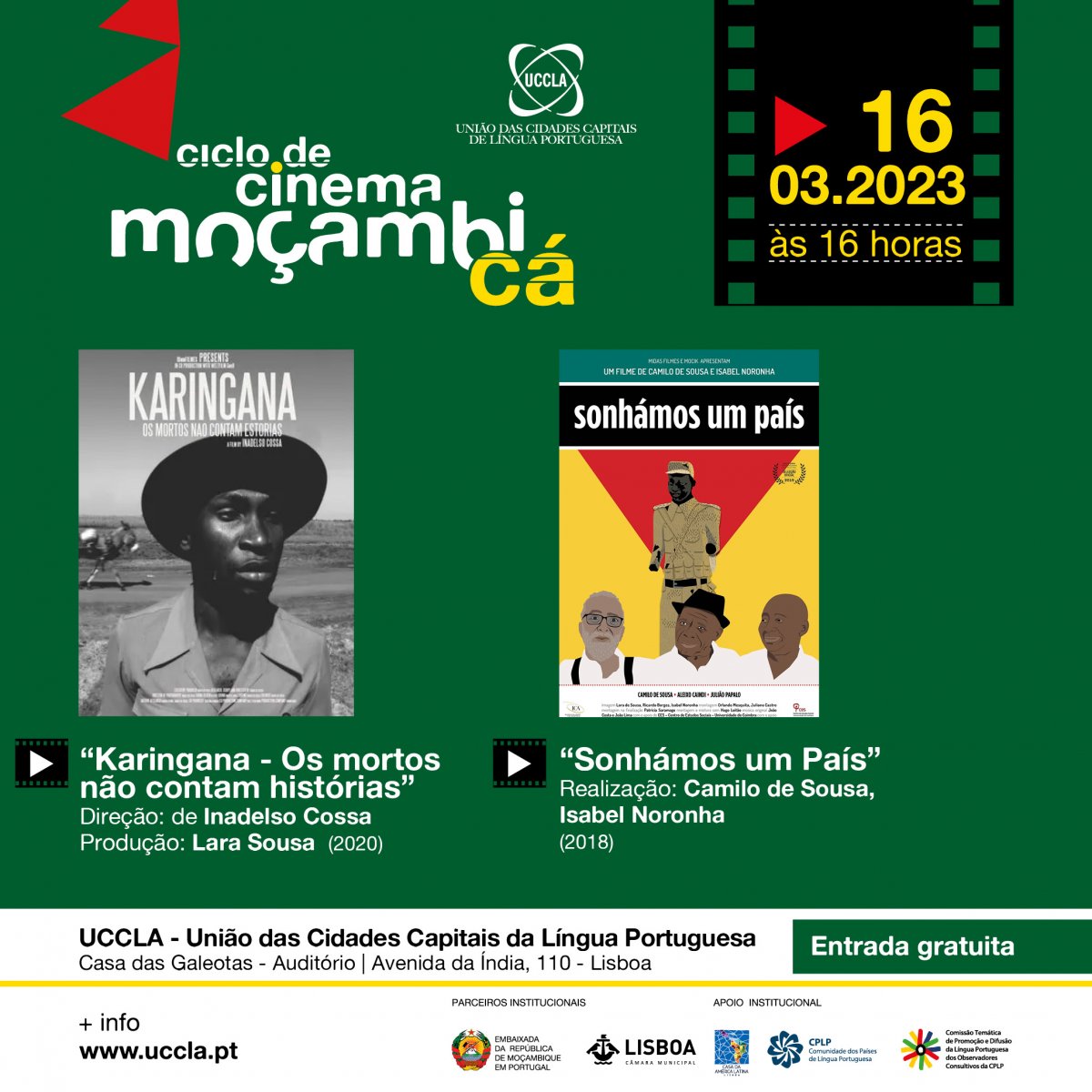 Ciclo de cinema mocambicano - 2 sessão