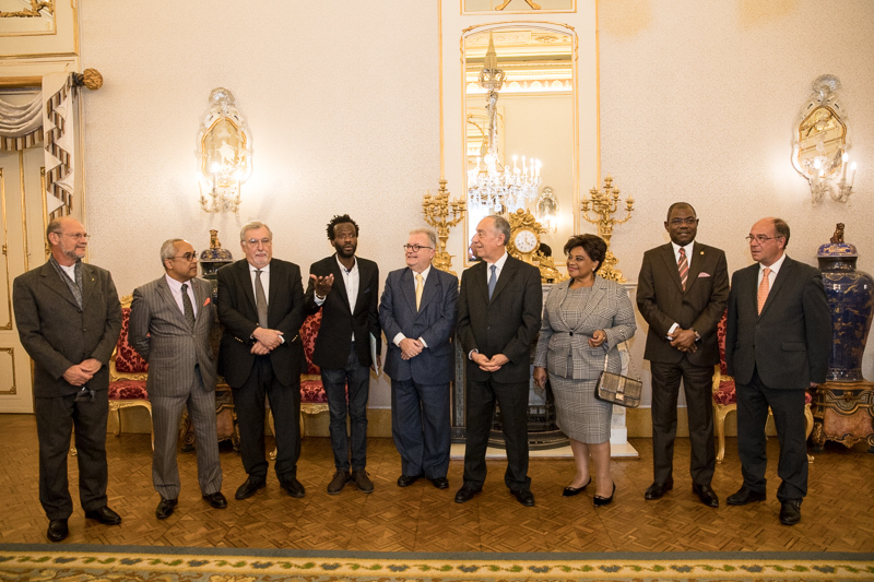 Presidente da República de Portugal recebeu artistas plásticos angolanos_180209-PRMRS-MFL-0220-9534