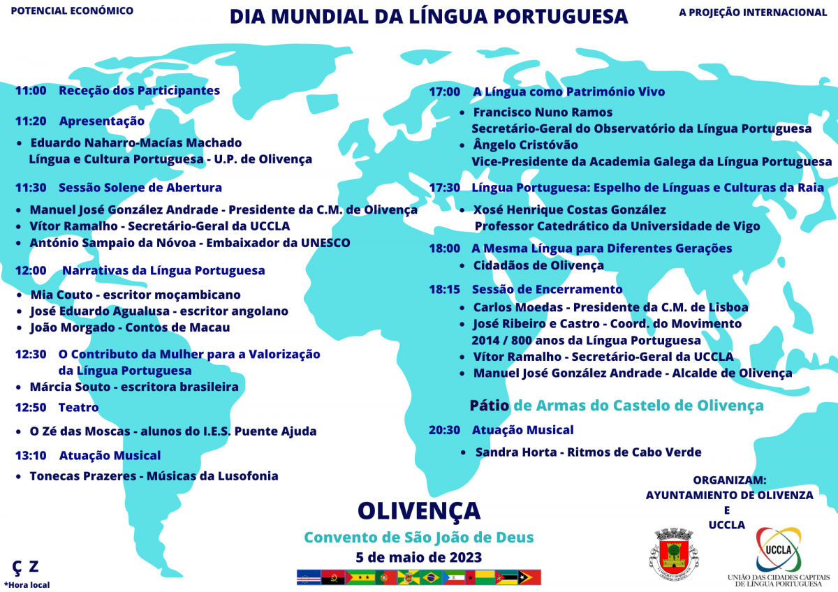 Olivença vai celebrar o Dia da Língua Portuguesa