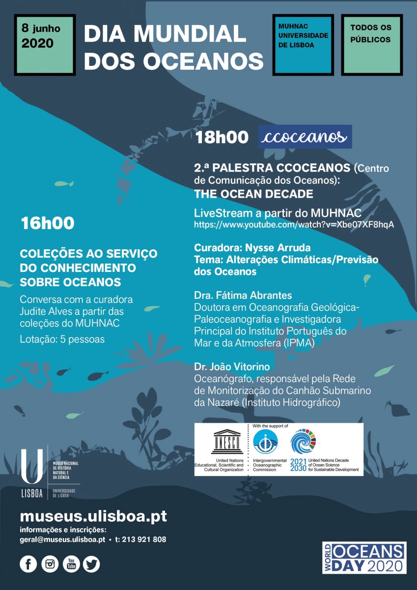 2.ª Palestra CCOceanos - Série Especial “Década do Oceano”