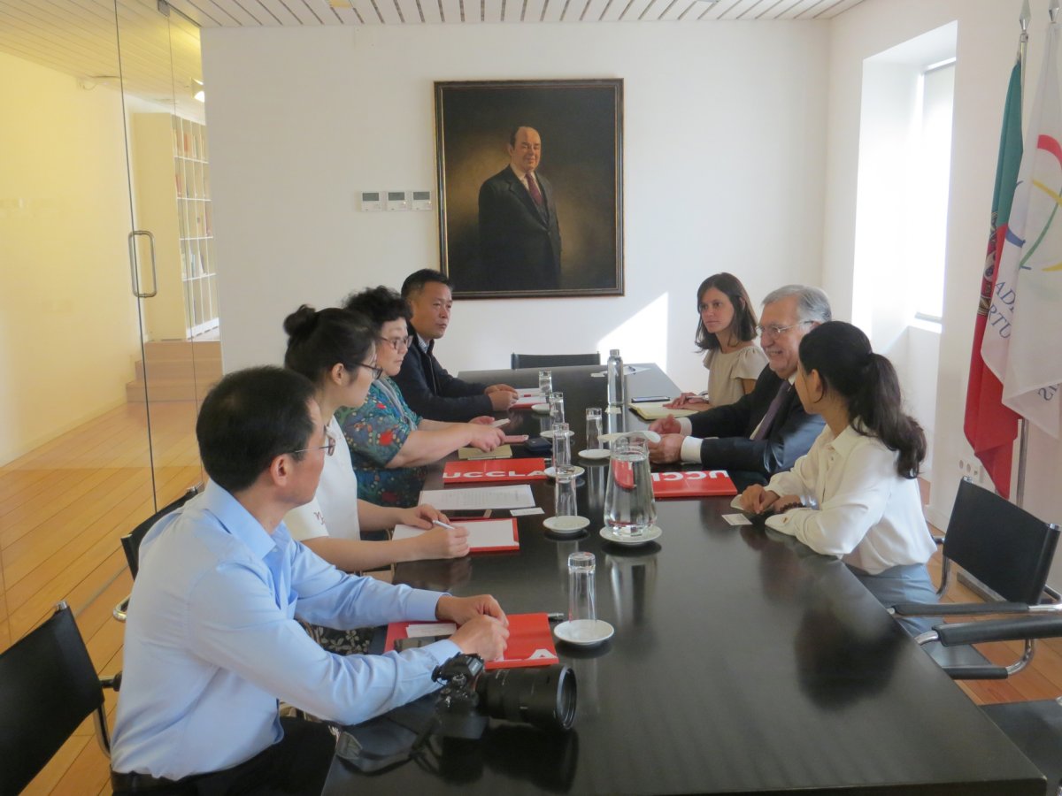 Rececao delegação da Província de Yangzhou_7396