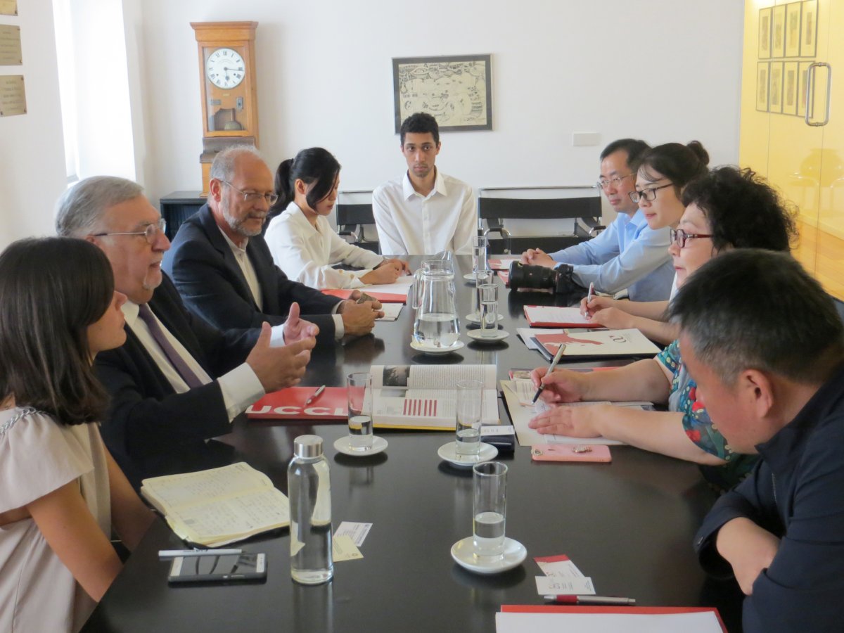 Rececao delegação da Província de Yangzhou_7402