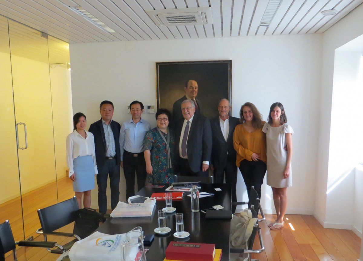 Rececao delegação da Província de Yangzhou_7410