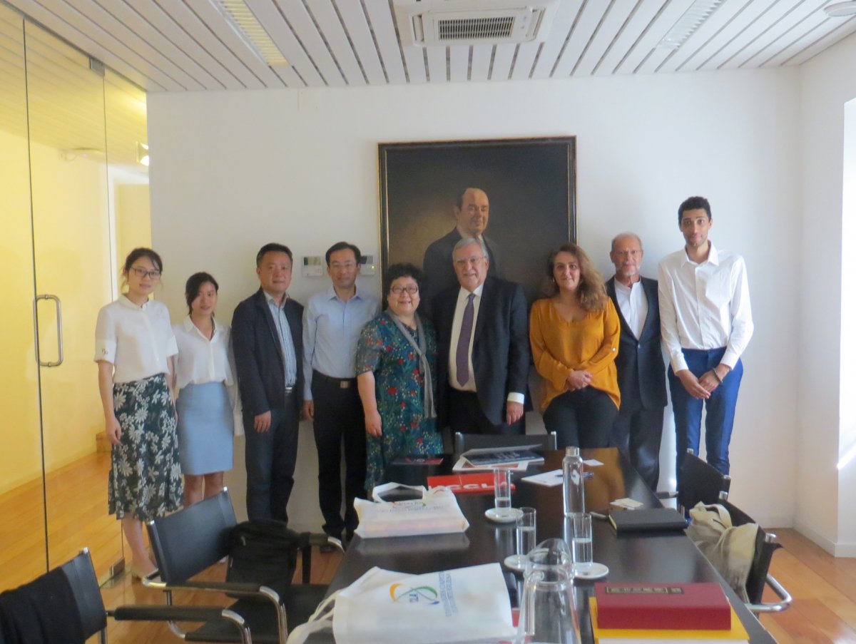 Rececao delegação da Província de Yangzhou_7412