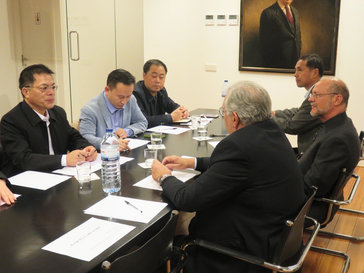Rececao Delegacao do Governo da Provincia de Jiangsu_7166