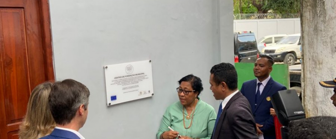 Autoridade Municipal de Díli inaugura Centro de Formação para dirigentes e funcionários