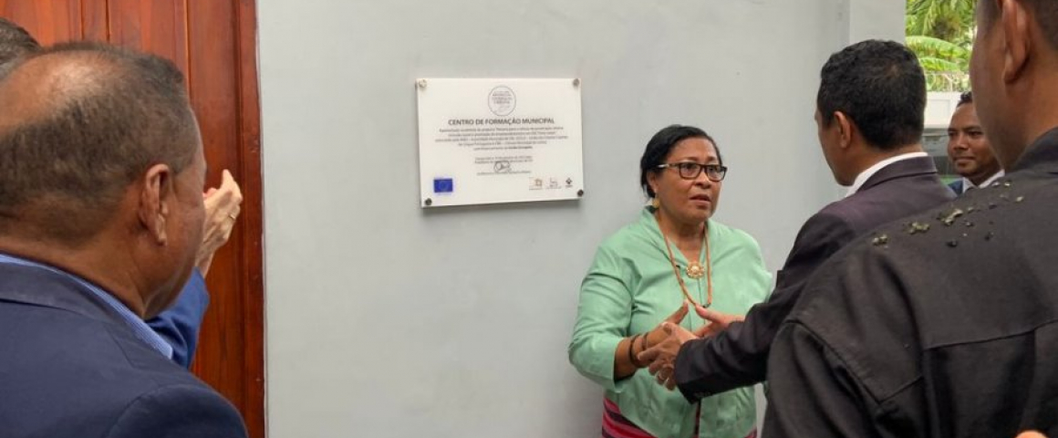 Autoridade Municipal de Díli inaugura Centro de Formação para dirigentes e funcionários