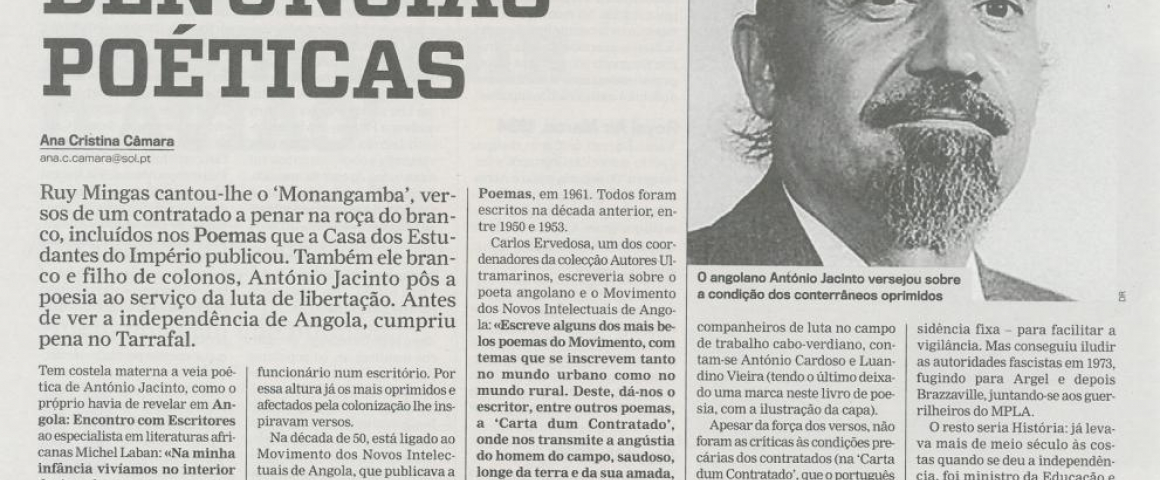 Denúncias Poéticas - Ruy Mingas