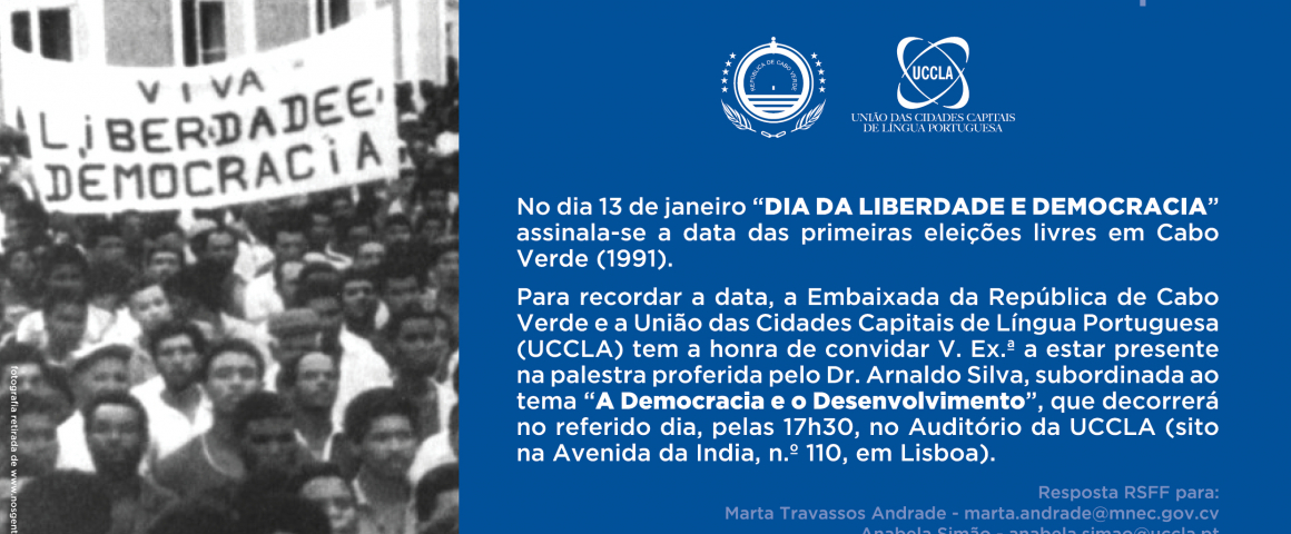 “A Democracia e o Desenvolvimento” em análise na UCCLA