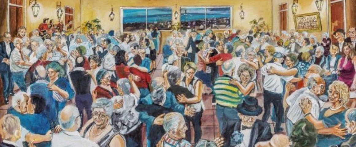 Exposição “Dança e melodia no pincel” de António Firmino