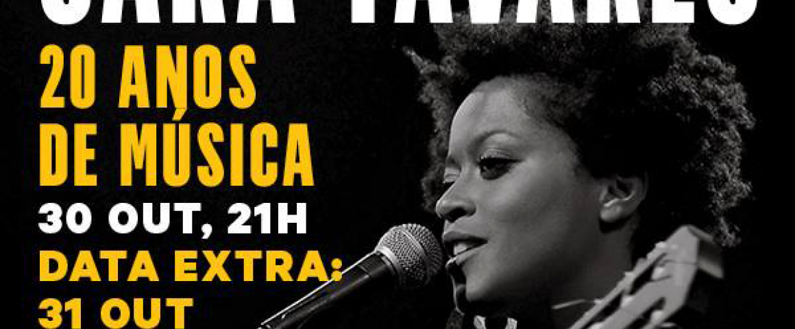 Sara Tavares celebra 20 anos de carreira