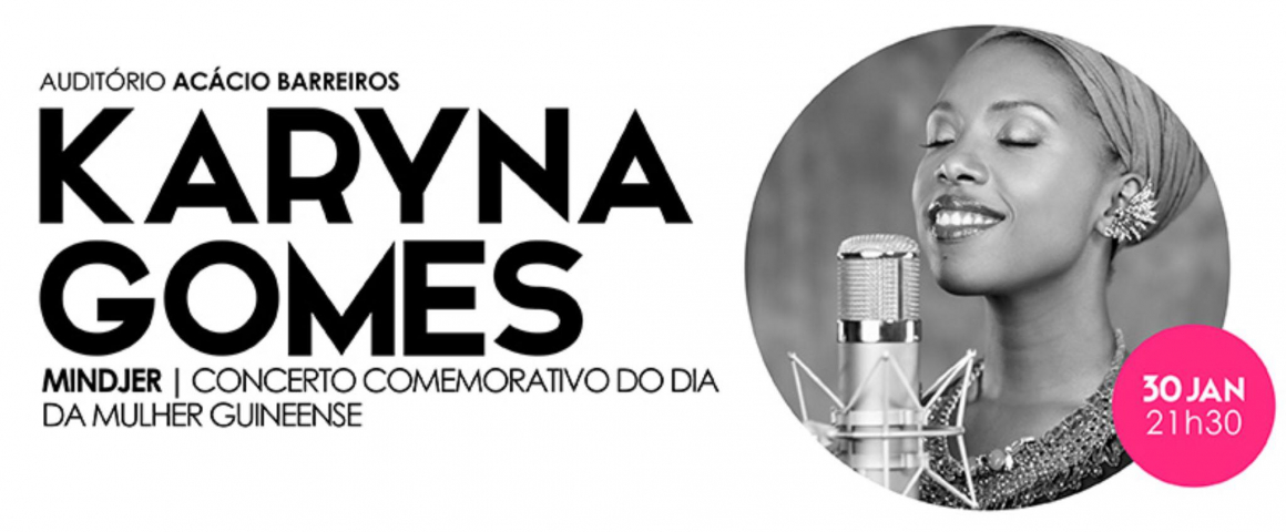 Concerto de Karyna Gomes marca o Dia da Mulher Guineense