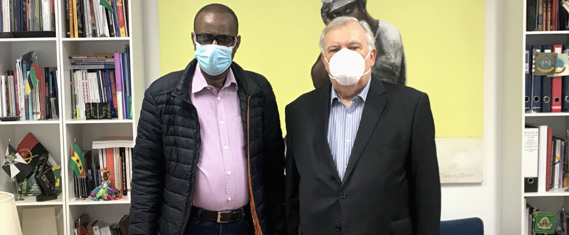 Encontro com ex-autarca de Bissau