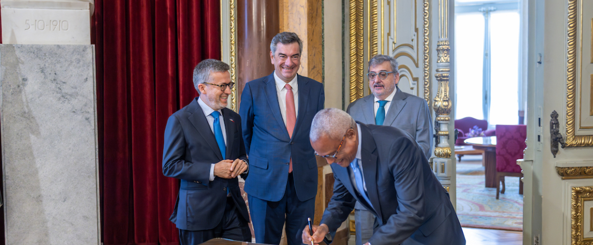 Presidente da República de Cabo Verde recebido na Câmara Municipal de Lisboa