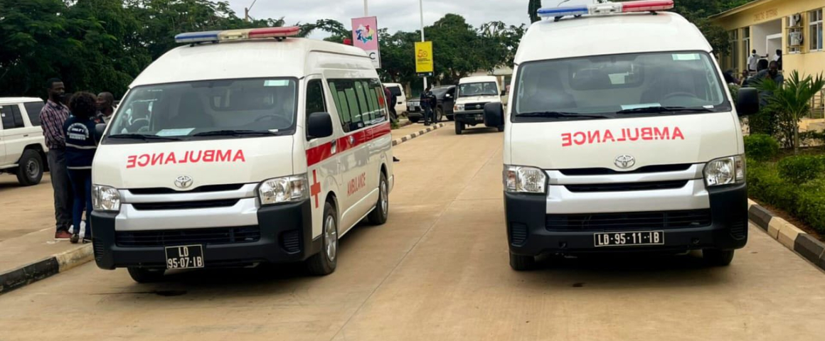 Hospital Municipal de Calumbo recebeu duas novas ambulâncias
