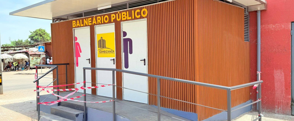 Instalação de balneários públicos em Sambizanga