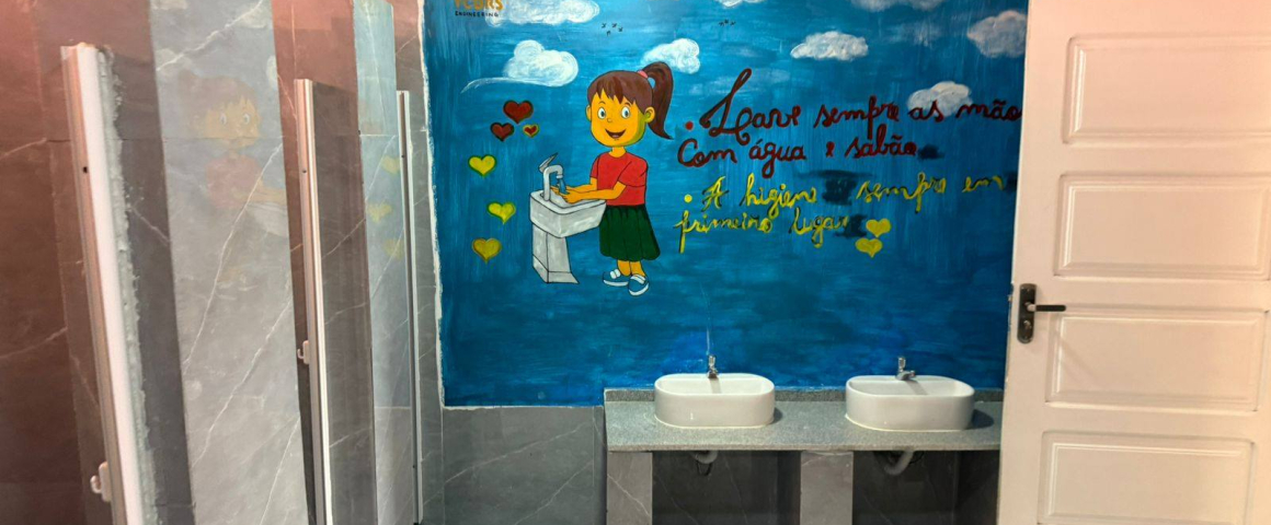 Programa de melhoria das casas de banho escolares