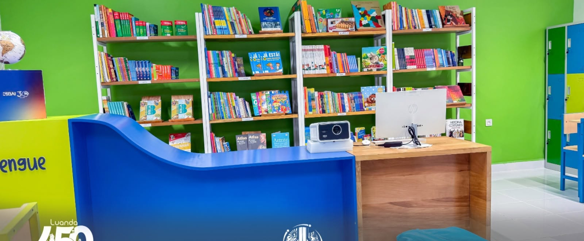 Camama ganha nova Biblioteca Kandengue