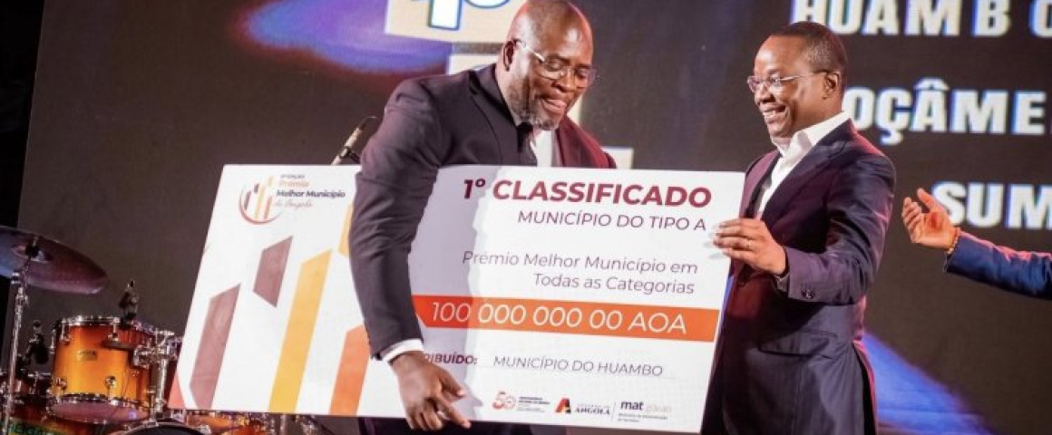 Huambo eleito “Melhor Município de Angola”