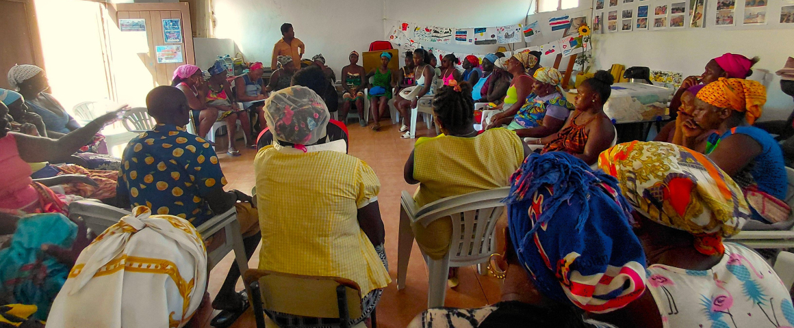 Ação participativa local com a comunidade de Porto Mosquito