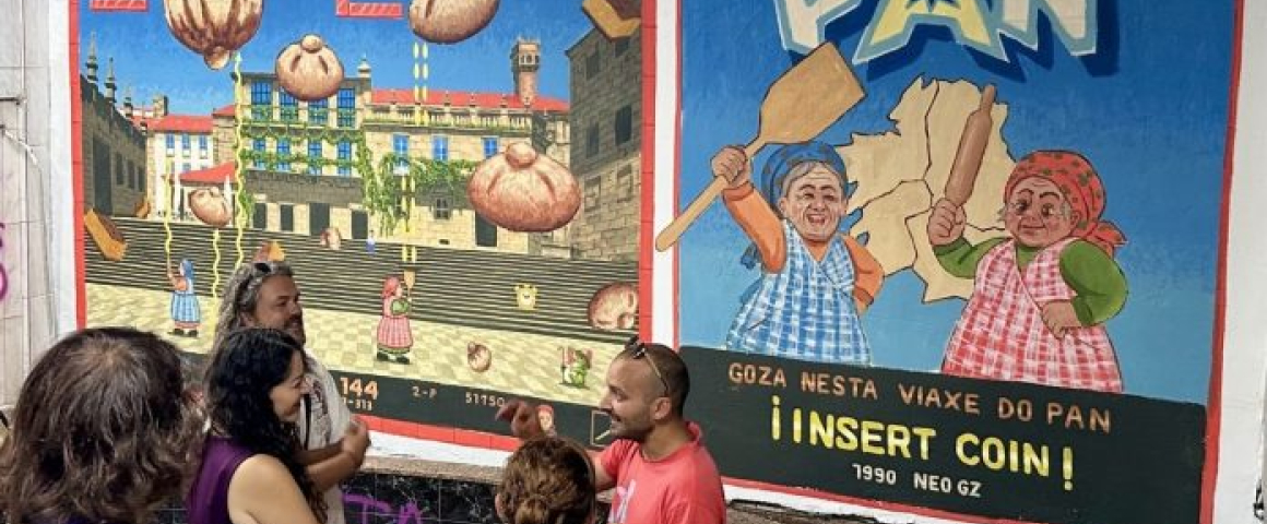 Novo "museu de arte urbana" em Santiago de Compostela