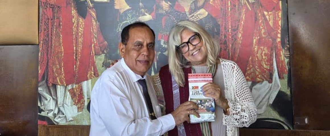 Encontro com o Ministro da Administração Estatal de Timor-Leste