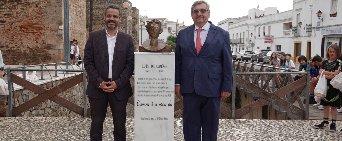 Olivença celebrou o 10 de Junho com inauguração do busto de Camões