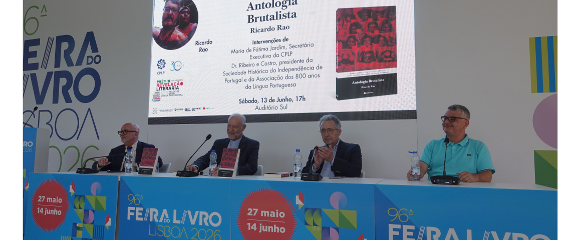 Lançamento do livro “Antologia Brutalista” na Feira do Livro