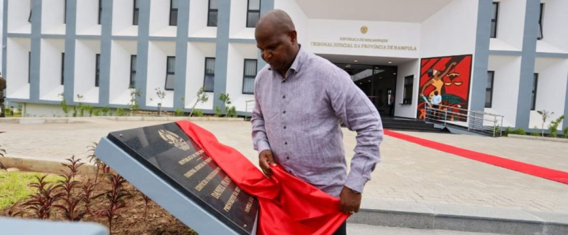 Inauguração do edifício do Tribunal Judicial em Nampula