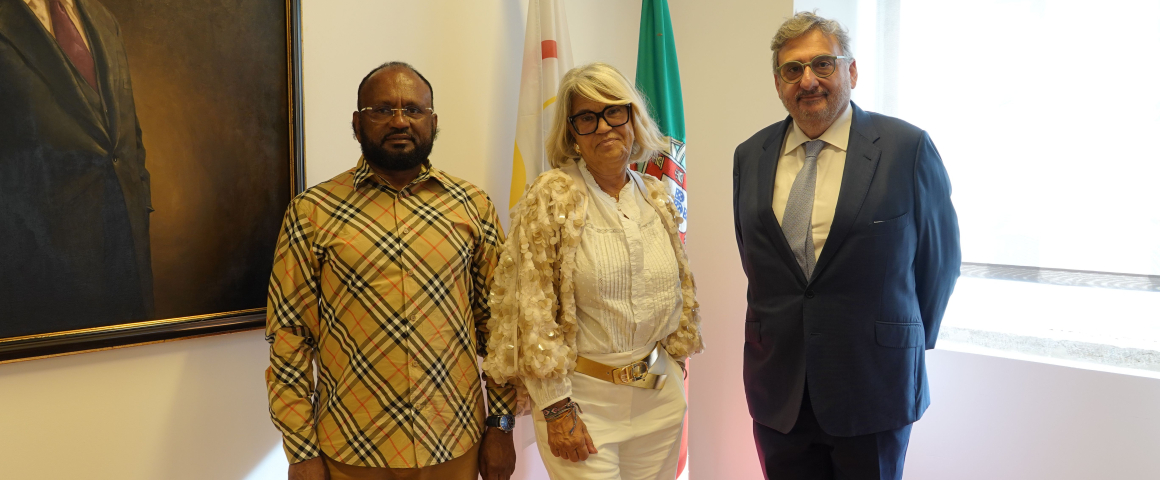 Reunião com presidente do Conselho Municipal de Xai-Xai