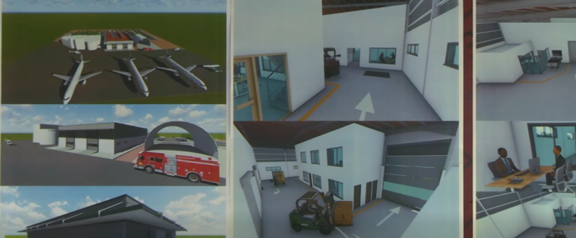 Lançada obra para construção de novo terminal de carga no aeroporto internacional Nuno Xavier